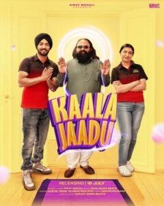 Kaala Jaadu Punjabi music video poster production Kelowna