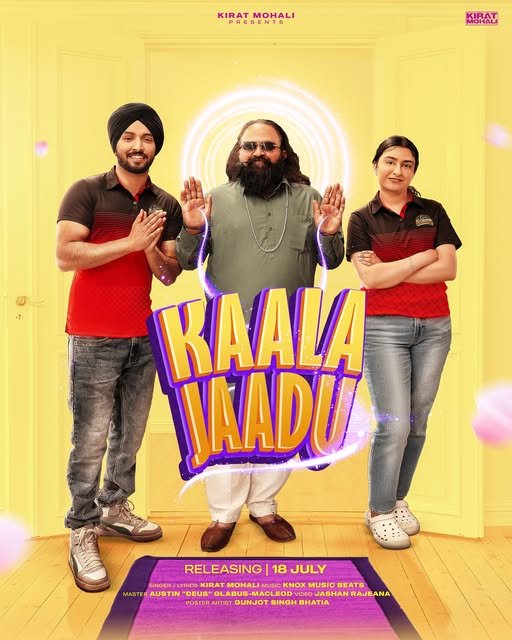 Kaala Jaadu Punjabi music video poster production Kelowna